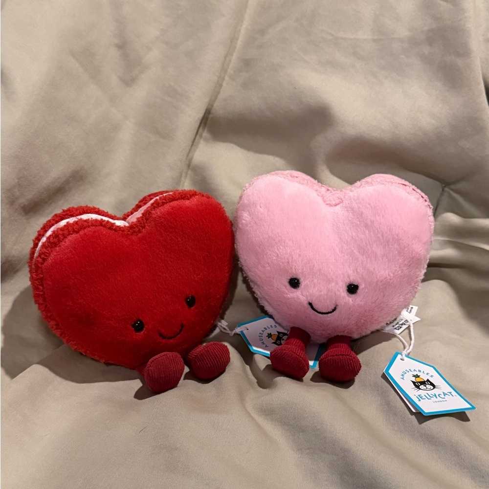 Jellycat Heart macaroons valentine’s Day edition